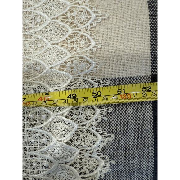 Vintage Peach Satin Rayon Sleeveless Slip Dress With Embroidery Hem Size Medium - Picture 6 of 8